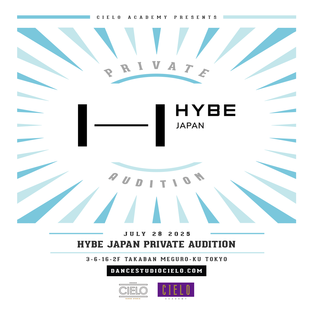 studiocielo's tweet photo. 7/28 #CieloAcademy(旧 #養成クラス) にて #HYBE の日本法人で &TEAM, #aoen らが所属する #YXLABELS を擁する #HYBEJAPAN オーディション開催!⚡️詳細は▶️https://t.co/Tc9nbNEnZq
#韓国オーディション #KPOPオーディション #andTEAM #LESSERAFIM #Katseye #ILLIT #BOYNEXTDOOR #SEVENTEEN #BTS #TWS https://t.co/j4amZVIGdx