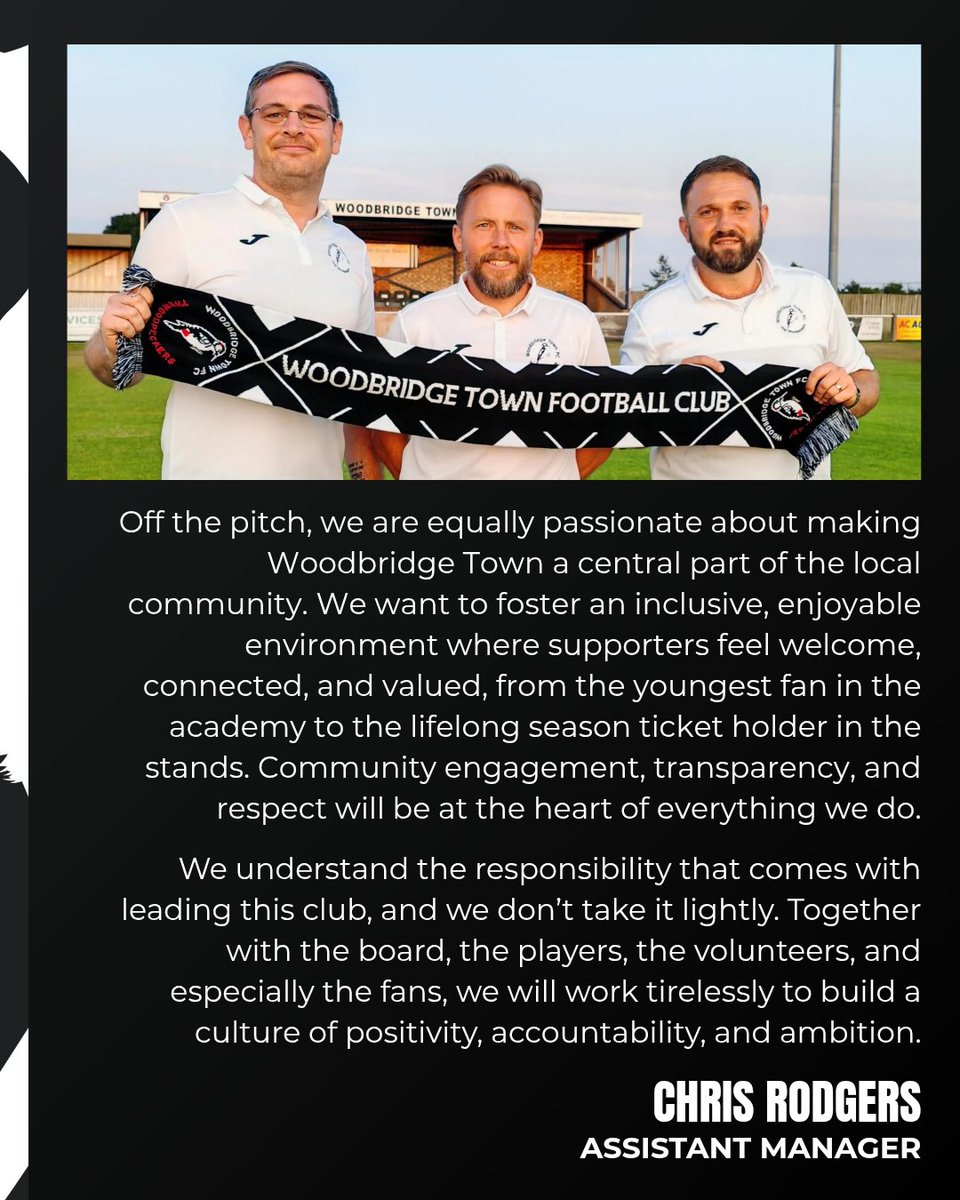 💬 A message from the Managers ahead of the 25/26 season

#WTFC | #NonLeague