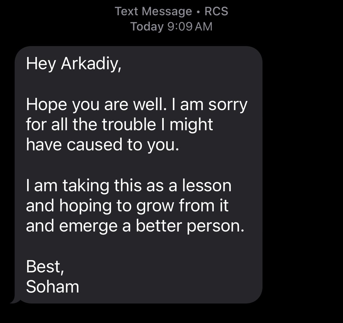 akyshnik's tweet image. Soham character arc that I hoped to see