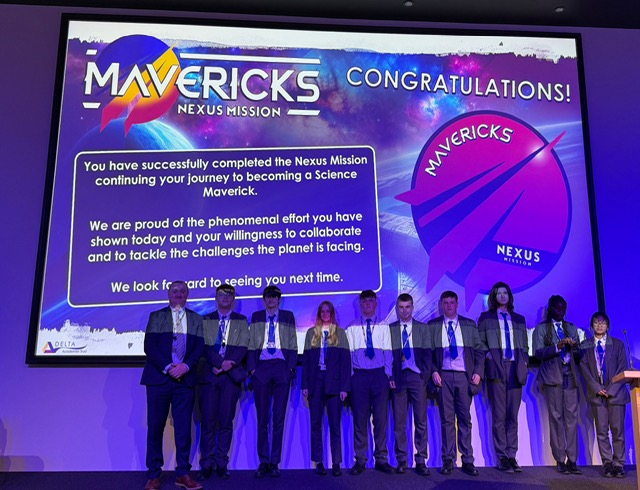 Y10's attended Science Mavericks this week, where their maths and science skills were put to the test in activities about space travel. Points were awarded throughout, and students had to use their verbal presentation skills to pitch their ideas! Well done and bring on next year!
