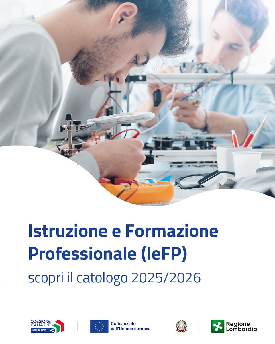 📍Terza media finita. E adesso? Hai mai pensato a un percorso di alta specializzazione? Non tutto è obbligatorio, ma ogni passo arricchisce il tuo bagaglio grazie all’#FSEplus #UE2127. 🎒
💬 Inizia a costruire il tuo domani, oggi. lnkd.in/dpNxMHuV