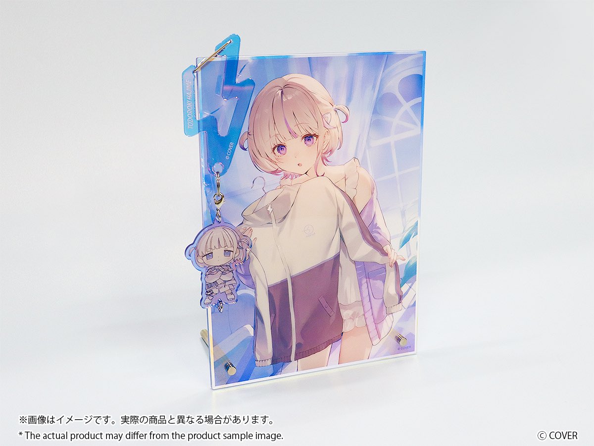 🐧轟はじめ生誕グッズ🐧 サンプルお写真きちゃー！！！✨ 💜アクリルは