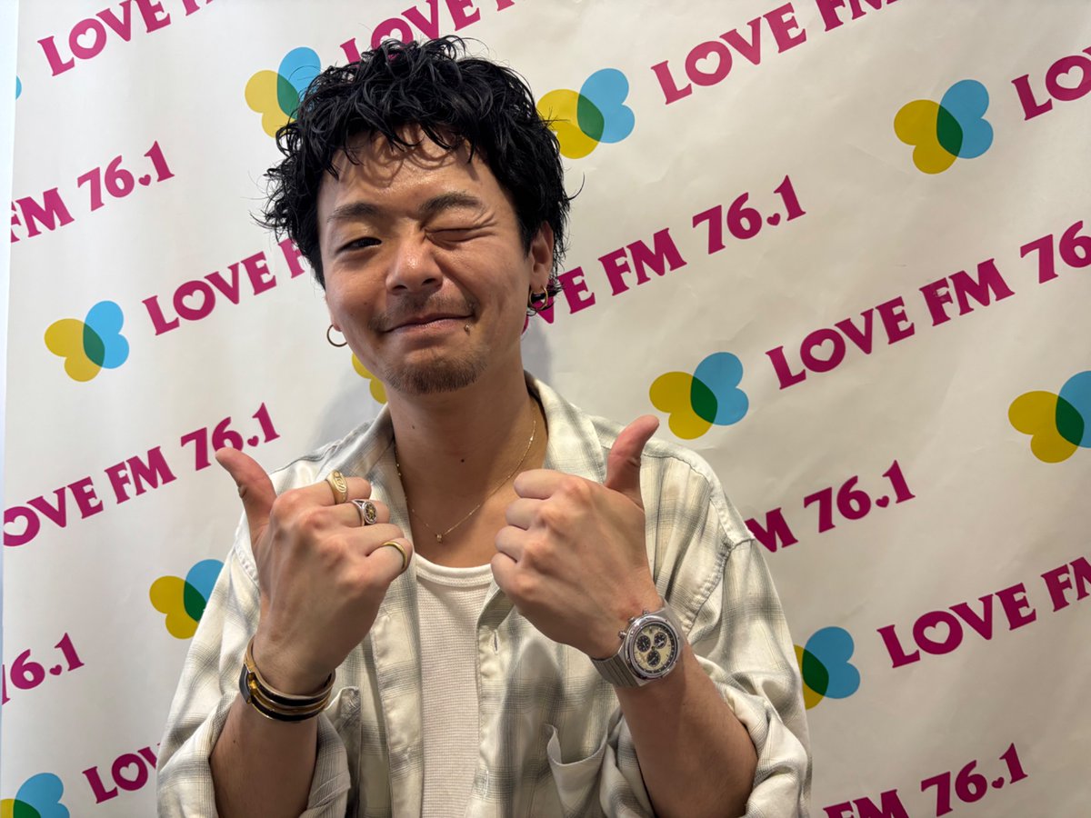 music × serendipity 【LOVE FM 公式】 tweet media