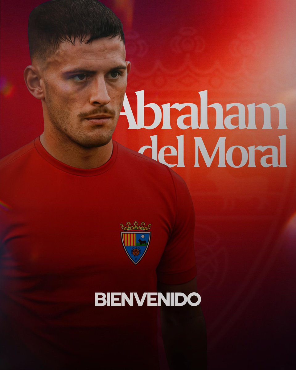 🎩 Un refuerzo de lujo para la defensa. ¡Bienvenido, Abraham! 

💫 Aterriza en Pinilla tras jugar con el Hércules en 1ªRFEF y con el Villarreal B en Segunda División. 🔝

#BienvenidoAbraham ❤️💙