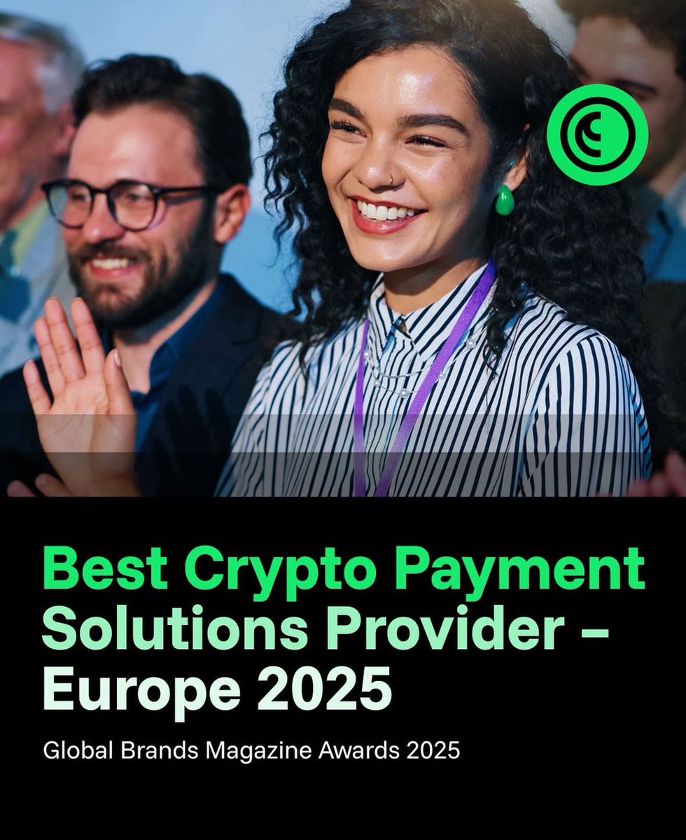CryptoProcessing by CoinsPaid was named Europe’s Best Crypto Payment Provider 2025 🏆

A proud moment for the team, and a reminder we’re just getting started 💚