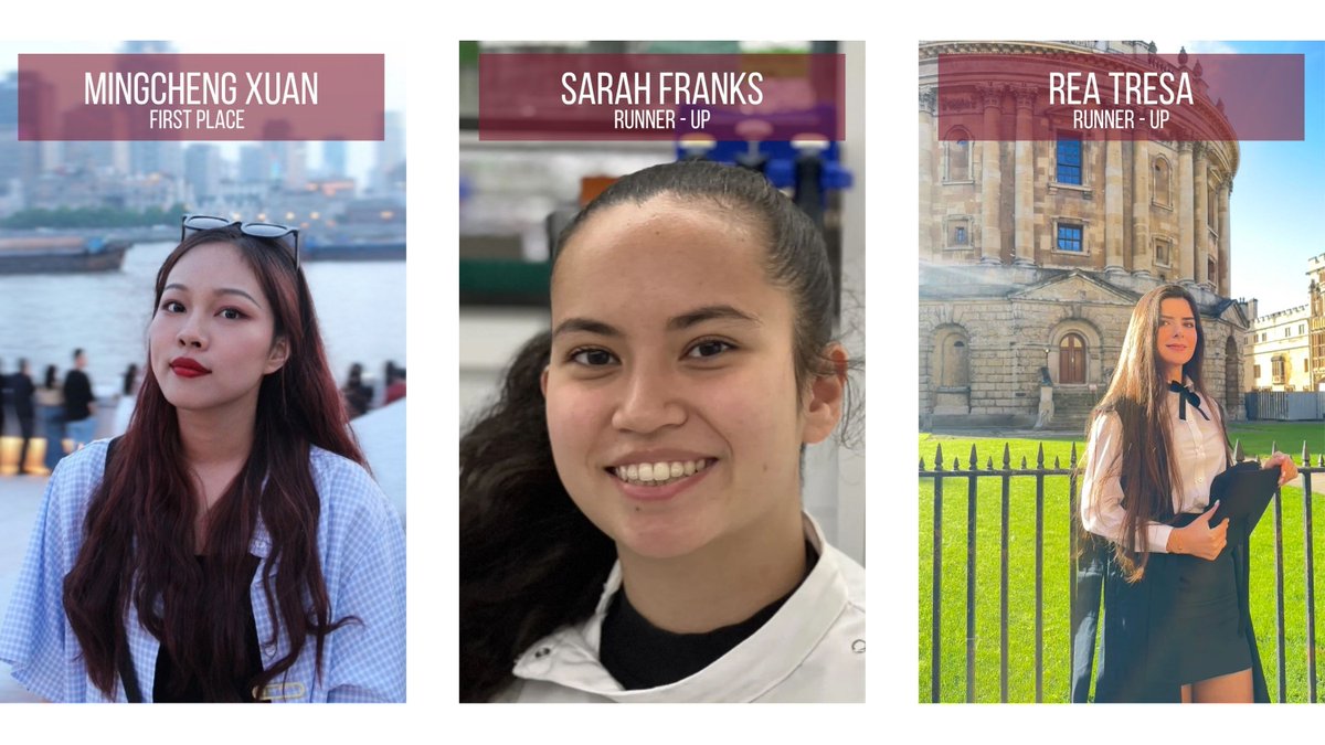 🎉 Congratulations to Mingcheng Xuan, Rea Tresa, and Sarah Franks from #KavliOxford for their recognition in the 2025 Peter Beaconsfield Prize! 👏 
#OxfordResearch #BeaconsfieldPrize #TranslationalMedicine