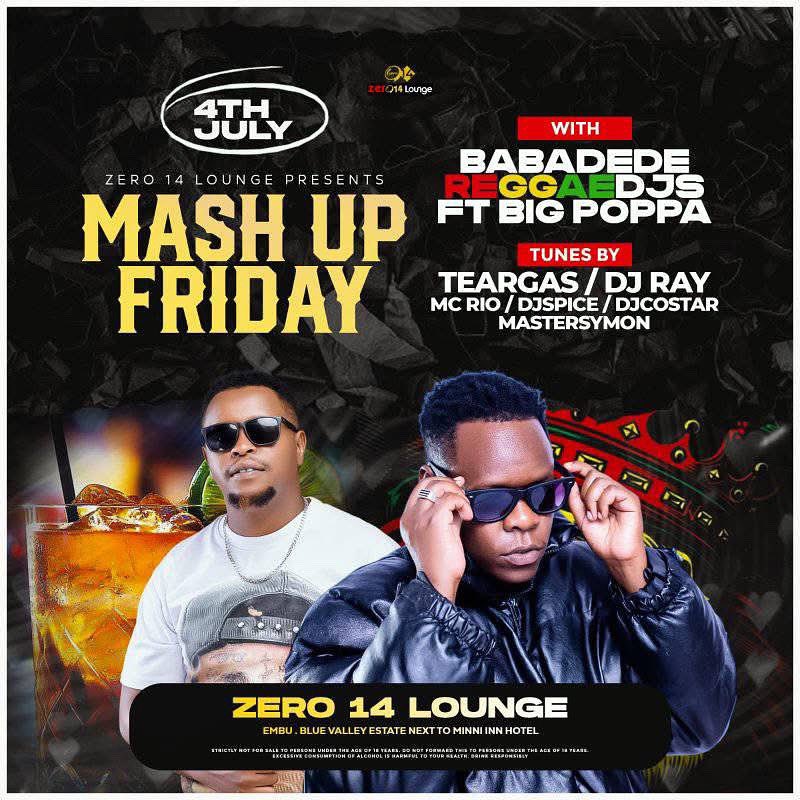 Embu massive see you tonight @zero_14_lounge_embu_sherehe_hq #BabaDedeLive🔥📌