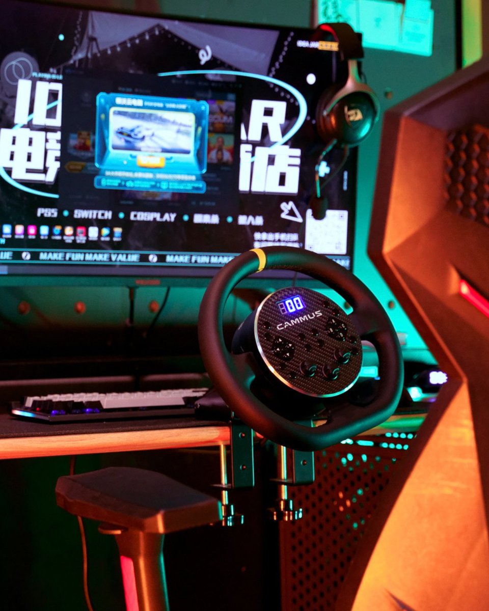 Cammuscammus's tweet photo. Unlock the full force of precision racing with the CAMMUS C5 Direct Drive Wheel.
Tag a friend who needs this upgrade.
👇 Comment "C5" for the link!
#CAMMUS #SimRacing #DirectDriveWheel #SimSetup #RacingRig #C5Wheel #PCGaming https://t.co/PXLlOH8TGl