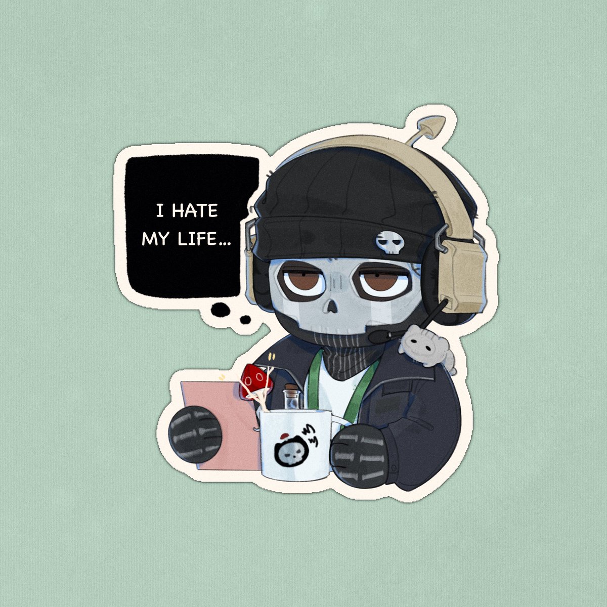 _MIRAGEXD's tweet image. This is how I think sometimes....☕

#Ghost #cod