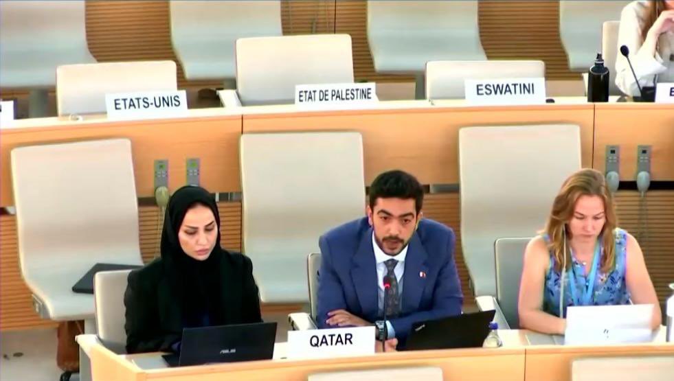 QatarMission_Ge's tweet image. During the annual thematic panel discussion on technical cooperation and capacity-building, Item 10, the State of #Qatar stressed the importance of basing technical cooperation and capacity-building on countries&apos; priorities and needs, taking into account their national and…