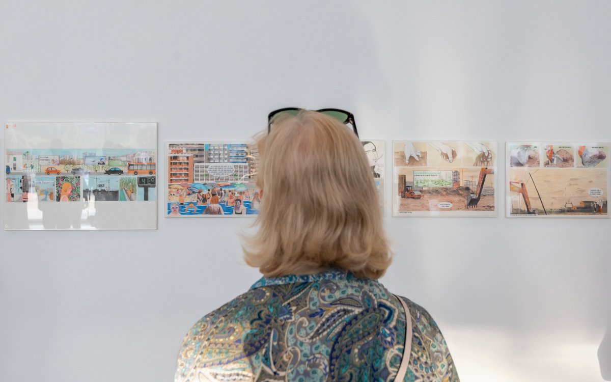 GVA IVAM (@gva_ivam) on Twitter photo Ayer #inauguramos Escena II. Latencias, una nueva lectura de la Colección del IVAM.
La exposición que reúne prácticas diversas de artistas así como documentos y materiales del Departamento de Registro del IVAM.
Colabora: <a href="/FBSabadell/">Fundación Banco Sabadell</a>
📸 <a href="/miguellorenzo_/">Miguel Lorenzo</a> Ayer #inauguramos Escena II. Latencias, una nueva lectura de la Colección del IVAM.
La exposición que reúne prácticas diversas de artistas así como documentos y materiales del Departamento de Registro del IVAM.
Colabora: <a href="/FBSabadell/">Fundación Banco Sabadell</a>
📸 <a href="/miguellorenzo_/">Miguel Lorenzo</a>