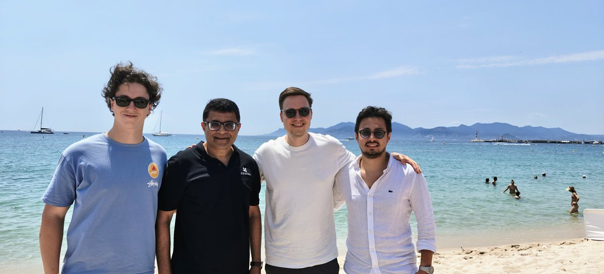 La Mandala Cannes it is
Fun in the sun and biz
Avalanche L1 we take 
For Web3 chains to make

Undeniably amongst the best venues in #Cannes for a full day soaked in sunny conversations.

Team Zeeve 🔜 EthCC 🇫🇷 marches forward with scores of Avalanche L1s in the bag. 

A big shout