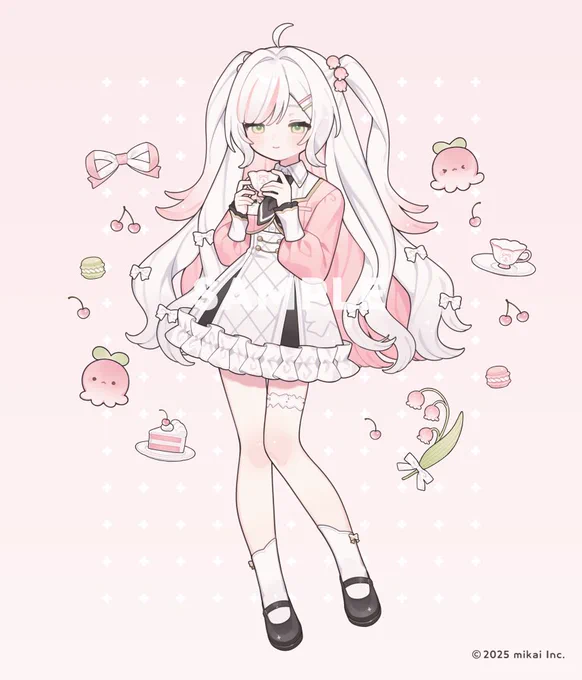 ᯾𝘄𝗼𝗿𝗸 Re:AcT所属 鈴花いのり様 #InoriSuzuhana の配信OP用イラストを担当いたしました! よろしくお願いいたします