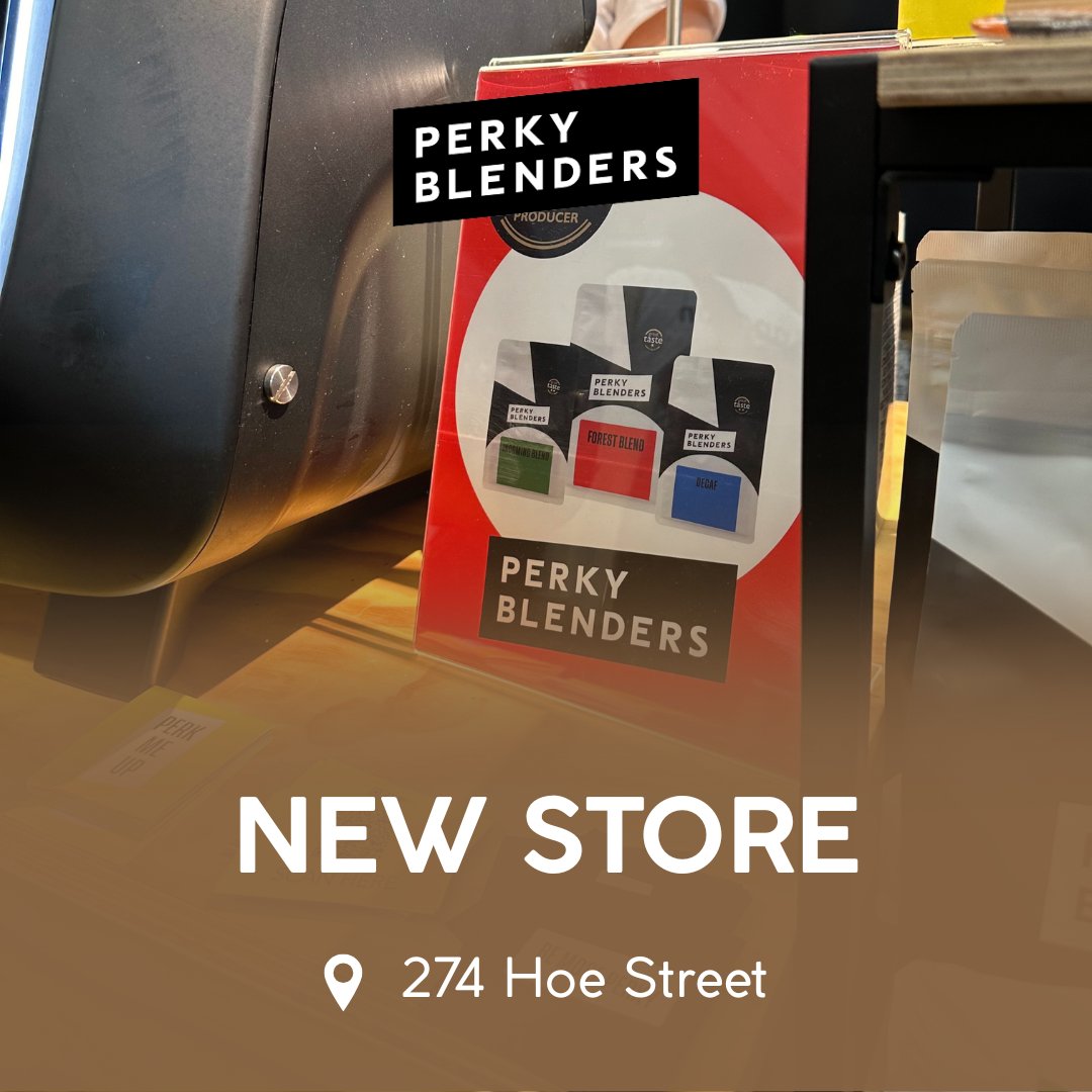 Big news from our partner roasters @PerkyBlenders!

Born in Walthamstow in 2015, they’re opening a new shop on Hoe Street, just steps from where it all began.

Congrats, team! ☕

#IndependentCoffee #CoffeeShops