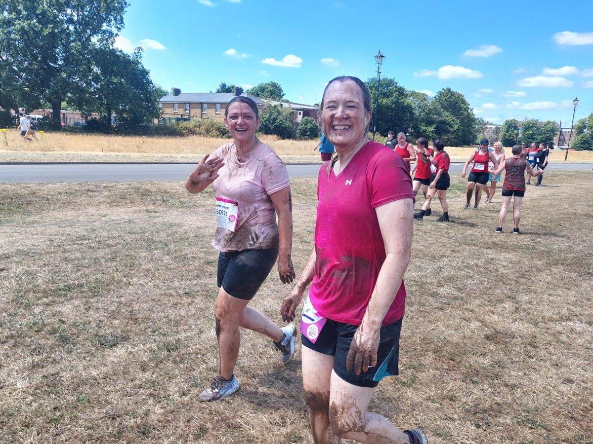 MPSBromley's tweet image. On Sunday 29th June, Newlands Park SNT ran the Pretty Muddy Race for Life.
The team raised an amazing £1200 for cancer research, so we just wanted to raise awareness of this and thank the team, not only for their policing efforts, but their support for such valuable research.