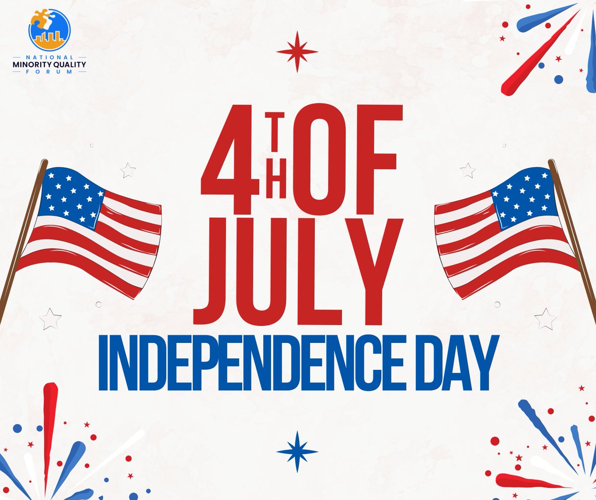 🇺🇸 Happy Fourth of July! Today, we celebrate the promise of freedom and equality for all. As we honor our nation’s independence, we reaffirm our commitment to advancing health equity and ensuring every community has the opportunity to thrive.

#FourthOfJuly #HealthEquity