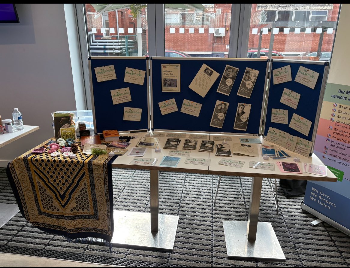 Mamoona Hood (@hood_mamoona) on Twitter photo π Come and Visit Us! π
Our stand is set up in the restaurant today and weβd love to see you!
The amazing Chaplaincy & Spiritual Care Team will be there, ready to share more about the vital work they do π¬β¨<a href="/StockportNHS/">Stockport NHS FT</a> <a href="/helshow1/">HH</a> <a href="/NicolaFirth6/">Nicola Firth</a> <a href="/SueACarroll/">Sue Carroll</a> <a href="/AoifeIsherwood/">#hellomynameis π» Aoife π</a> π Come and Visit Us! π
Our stand is set up in the restaurant today and weβd love to see you!
The amazing Chaplaincy & Spiritual Care Team will be there, ready to share more about the vital work they do π¬β¨<a href="/StockportNHS/">Stockport NHS FT</a> <a href="/helshow1/">HH</a> <a href="/NicolaFirth6/">Nicola Firth</a> <a href="/SueACarroll/">Sue Carroll</a> <a href="/AoifeIsherwood/">#hellomynameis π» Aoife π</a>
