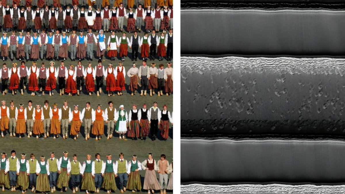 LU CFI (@lu_cfi) on Twitter photo 💃🔬 Skatoties mikroskopā, materiāli līdzinās tautas deju rakstiem – katram rakstam ir savs stāsts un īpašības.
👀 Attēlā redzami pirmie viļņvadu izveides testi, iegūti ar skenējošo elektronu mikroskopu Helios 5 UX.
Sveicieni Dziesmu un deju svētku dalībniekiem! 🎉 <a href="/nacgavilet/">Nāc gavilēt!</a> 💃🔬 Skatoties mikroskopā, materiāli līdzinās tautas deju rakstiem – katram rakstam ir savs stāsts un īpašības.
👀 Attēlā redzami pirmie viļņvadu izveides testi, iegūti ar skenējošo elektronu mikroskopu Helios 5 UX.
Sveicieni Dziesmu un deju svētku dalībniekiem! 🎉 <a href="/nacgavilet/">Nāc gavilēt!</a>