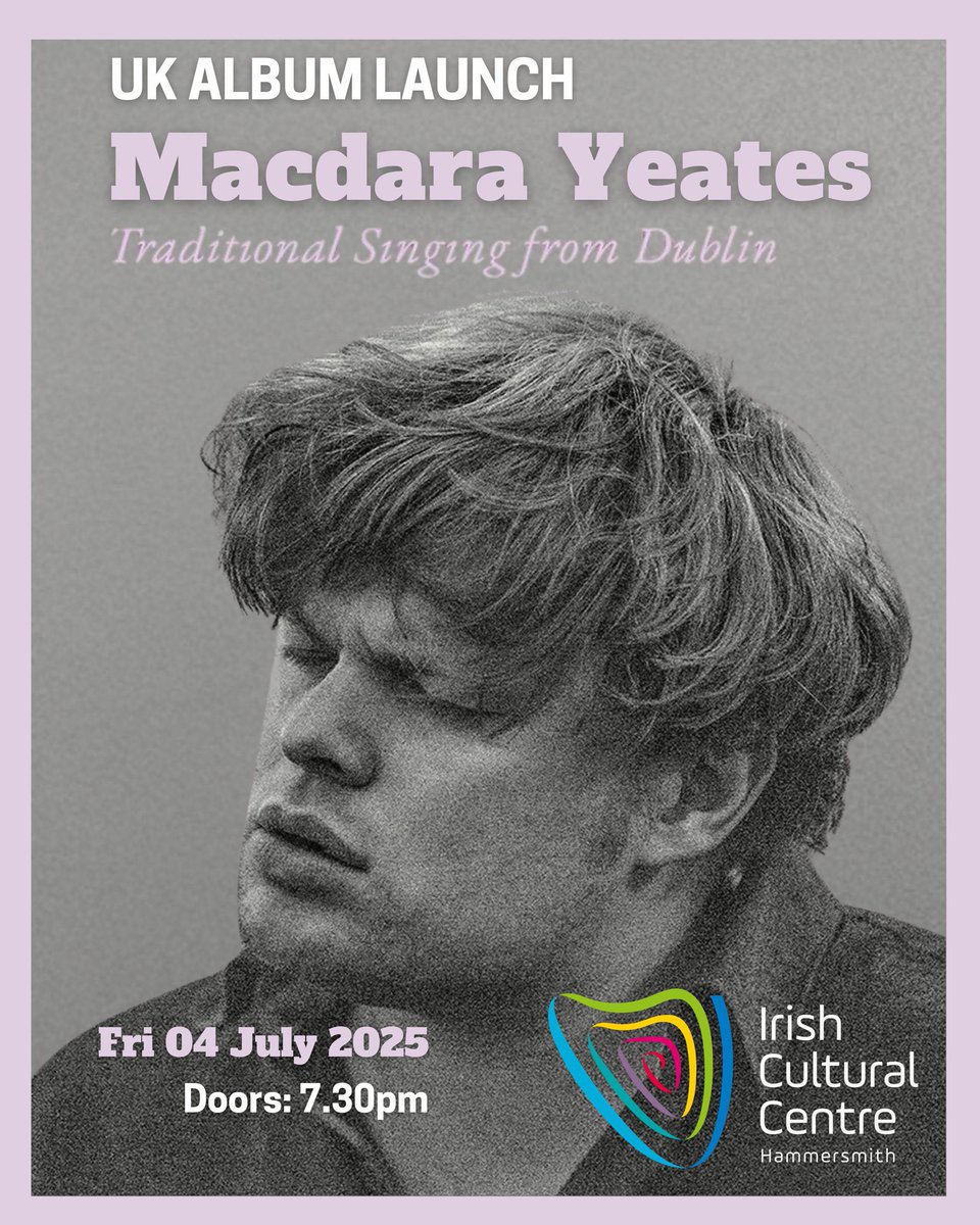 MyICCLondon's tweet image. 🚨Unmissable artist - 🎟 Last tickets for Macdara Yeates tonight at the Irish Cultural Centre irishculturalcentre.ticketsolve.com/ticketbooth/sh…