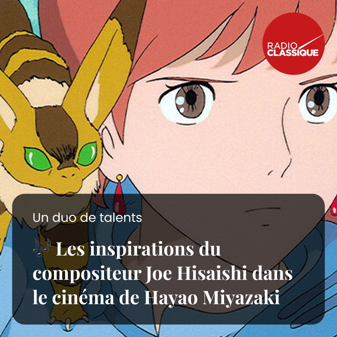 ✨ Une rencontre magique entre musique et cinéma, Joe Hisaishi compose des airs inoubliables qui donnent vie aux mondes imaginaires de Hayao Miyazaki. Une alchimie rare où chaque note sublime le rêve et l'émotion ▶️ trib.al/QmAcsav