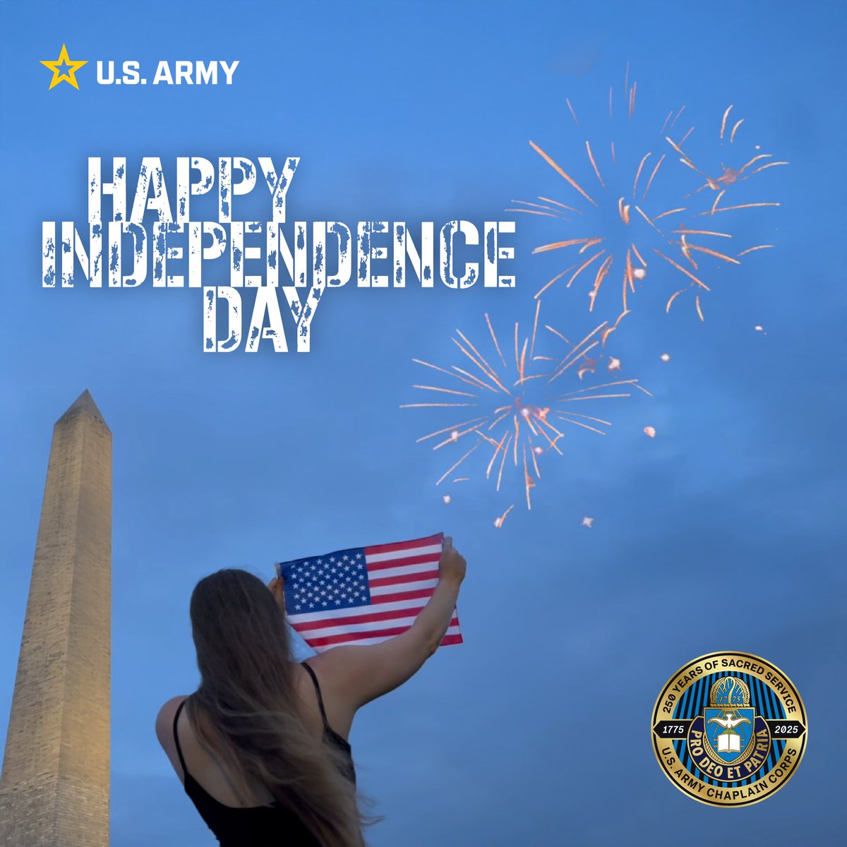 ArmyChaplains's tweet image. Wishing everyone a safe and joyful Independence Day!
#IndependenceDay