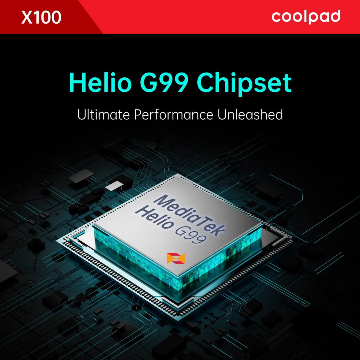 Coolpad_global's tweet image. From fast app launches to seamless gameplay, the Helio G99 chipset inside the coolpad X100 is engineered for those who demand power and reliability every day.
#NextLevelCool#PowerToDoMore #CoolpadX100 #HelioG99 #Coolpad
