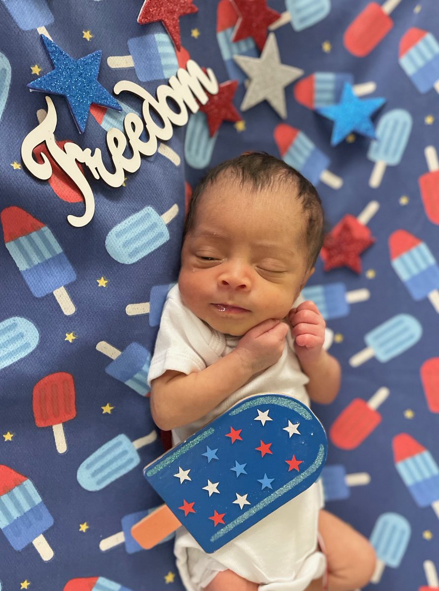 🇺🇸❤️ Happy Fourth of July from our beautiful babies in the UNC Children's NICU!

#happyfourthofjuly🇺🇸