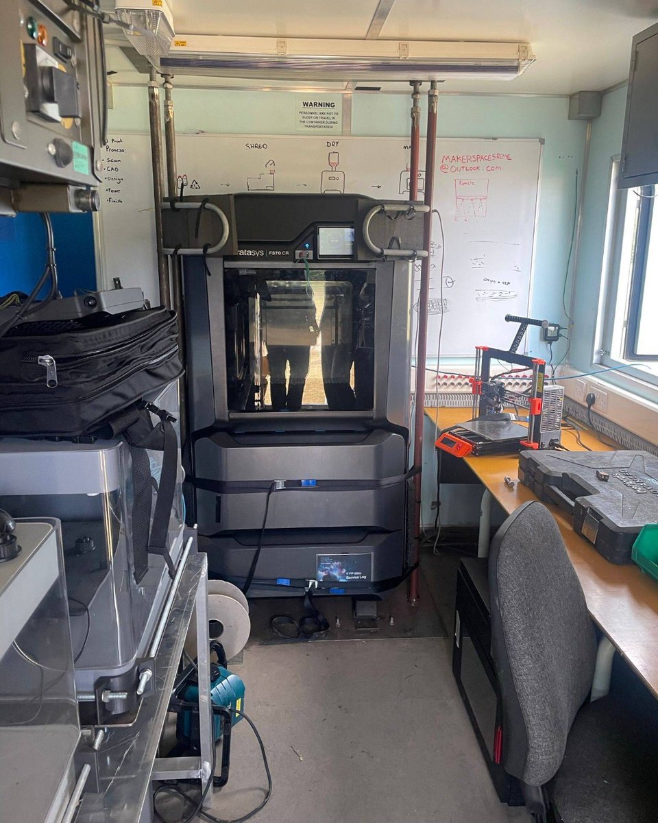 Think you've seen it all with 3D printing? Think again! 😲

Additive manufacturing is changing defence industry by 3D printing spare parts in the field.

The <a href="/Stratasys/">Stratasys</a> F370CR can print parts in hours ⏳

Learn more 👉 ow.ly/MvLU50TCVQj