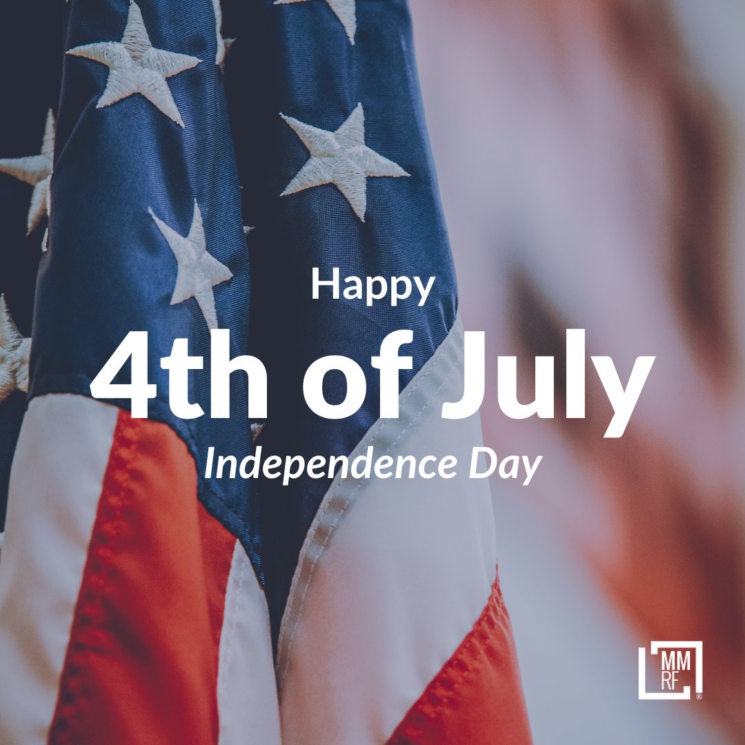 theMMRF's tweet image. Wishing our myeloma community a safe and joyful 4th of July! 💙❤️

#july4th #happy4thofjuly #themmrf #myeloma #multiplemyeloma #myelomaawareness
