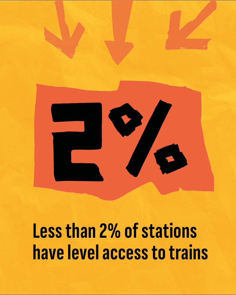 We all need to get around, but in the UK many disabled people like us are blocked from travelling because of large gaps and steps between the train and the platform. Level boarding solves that issue, so stations are more accessible to everyone - accessibility should be standard.