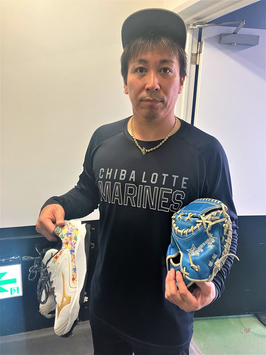 益田直也 投手が練習で履いているスパイクは…！ 🌈ミズノネオ