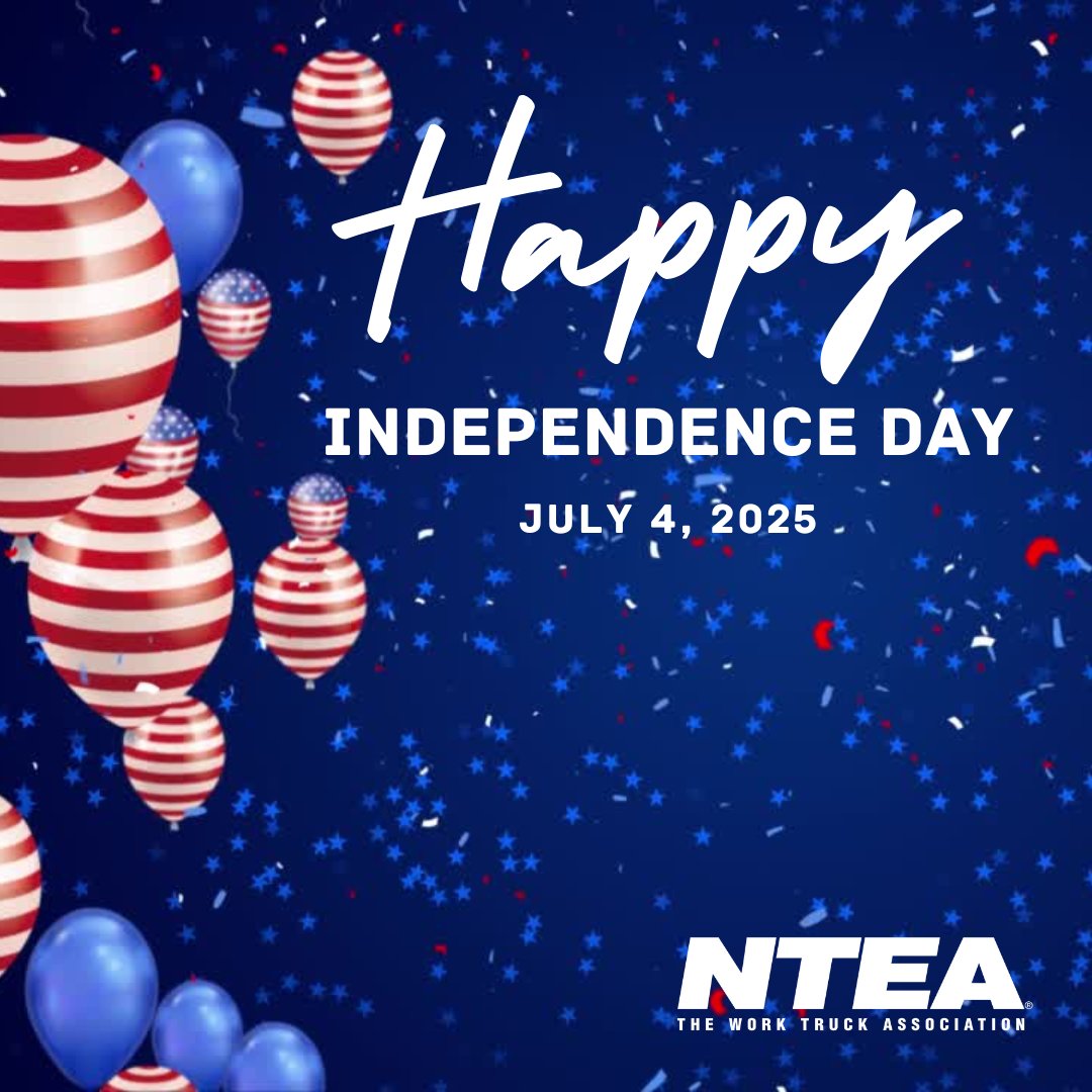 From all of us at NTEA – Happy Independence Day! #IndependenceDay #July4th