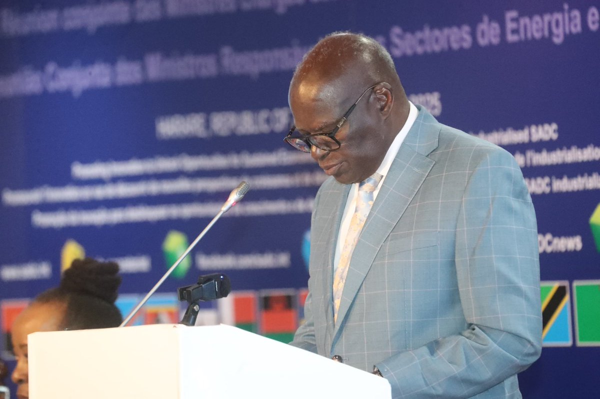 SADC_News's tweet image. The Joint Meeting of SADC Ministers Responsible for Energy & Water is underway, focusing on boosting regional cooperation, energy access, water security, and climate resilience. Key outcomes will shape SADC’s infrastructure agenda. #SADC