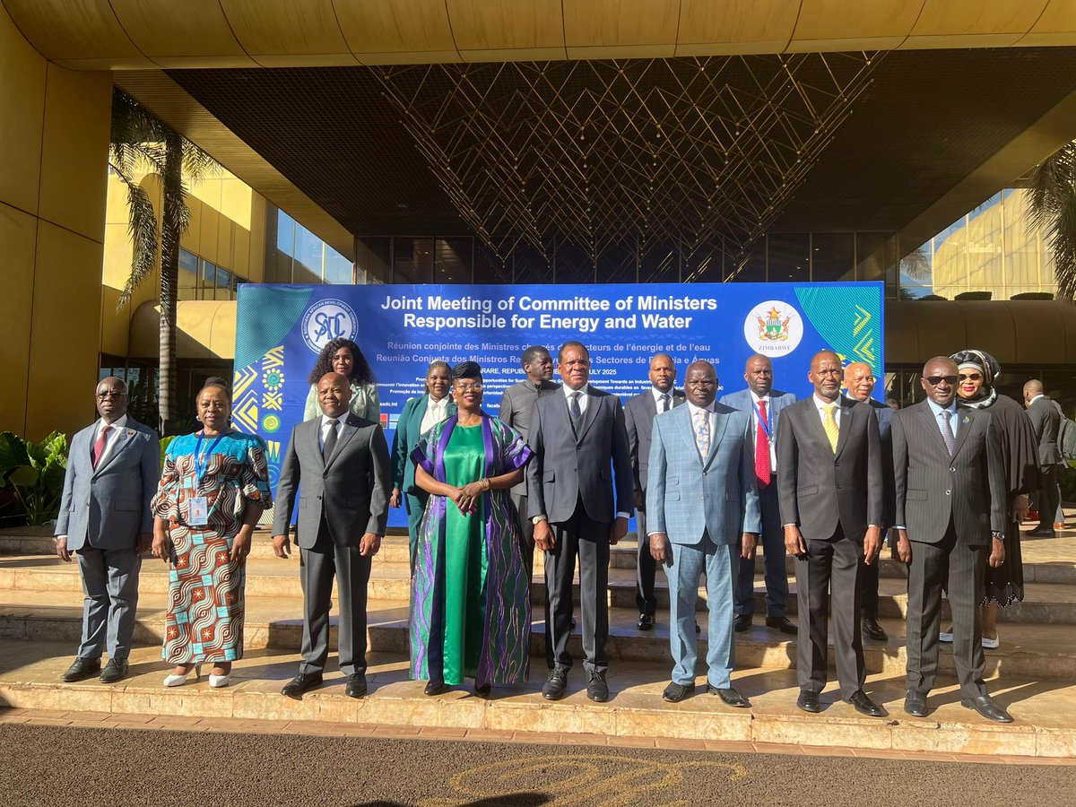 SADC_News's tweet image. The Joint Meeting of SADC Ministers Responsible for Energy & Water is underway, focusing on boosting regional cooperation, energy access, water security, and climate resilience. Key outcomes will shape SADC’s infrastructure agenda. #SADC
