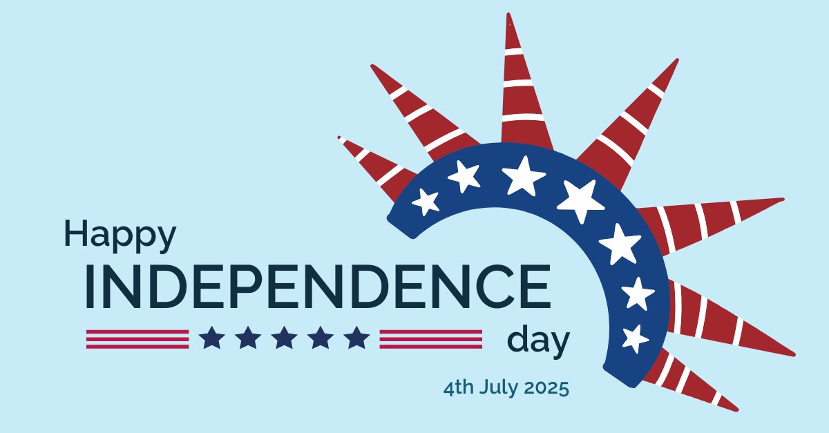 Wishing all our customers and teams in the USA a very happy Independence Day!

Wishing everyone a safe and joyful Fourth of July!
