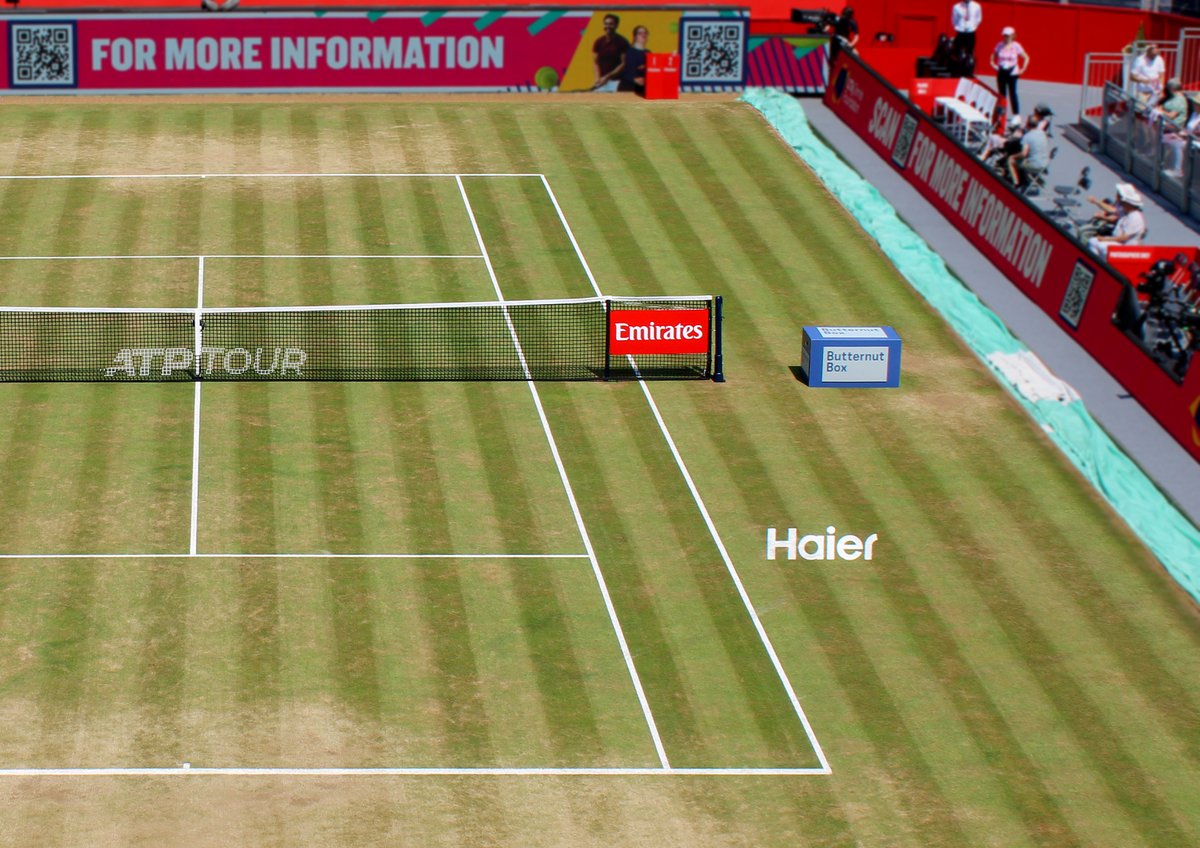 makeit_HD's tweet image. Proud to see our 3D 'Haier' logo looking fantastic on camera - delivering maximum visibility and impact  at Queen's Club Men's ATP 500

Always a privilege to see our work showcased at such a prestigious event!   #HSBCChampionships #makeitHD #teamHD #queenstennis #tennis