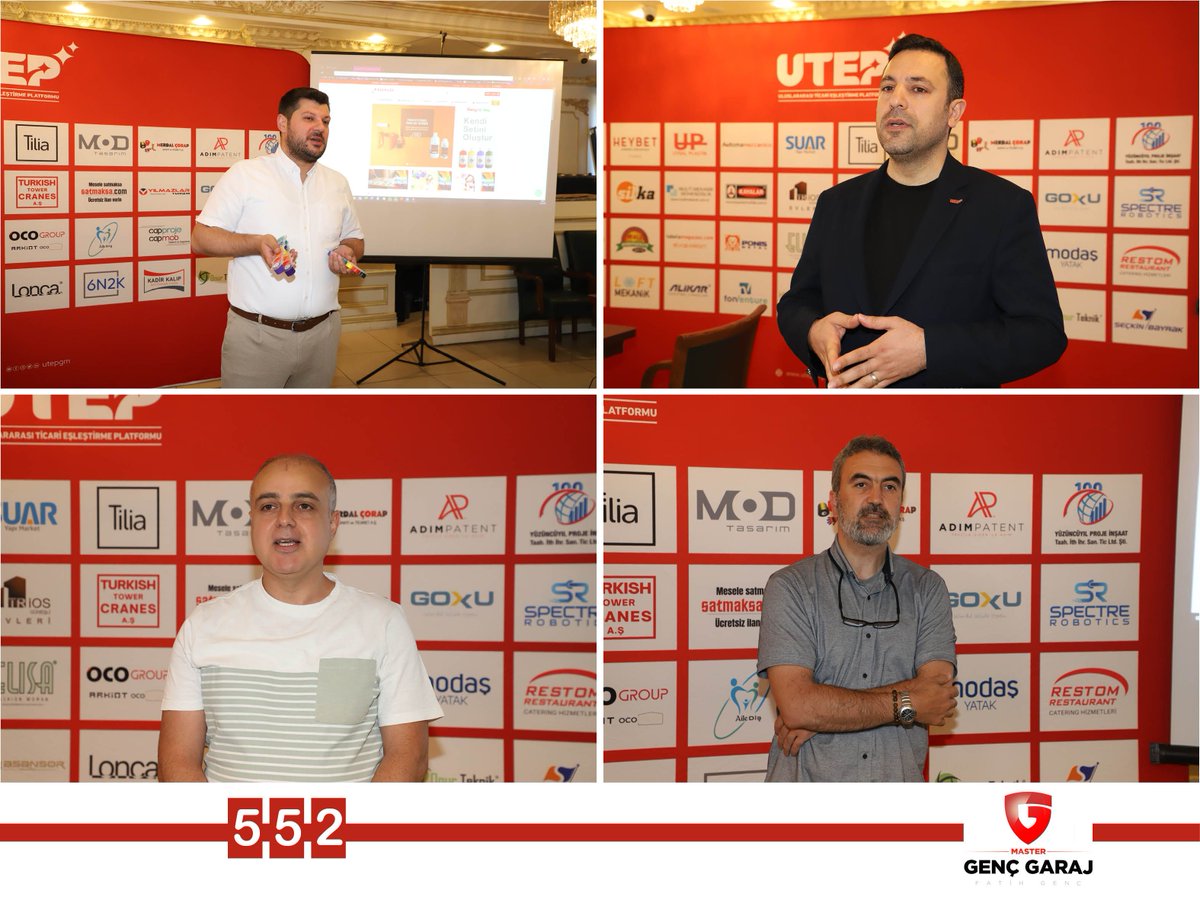 552. Ticari Eşleştirme Toplantımızı; yüksek katılım, samimi paylaşımlar ve verimli diyaloglarla tamamladık.

Ortak aklın gücüyle yeni iş birliklerine zemin hazırladık, birlikte düşünmenin bereketini bir kez daha yaşadık.

UTEP Ulusal Ticaret Başkanımız Mustafa Kemal Çapoğlu’nun