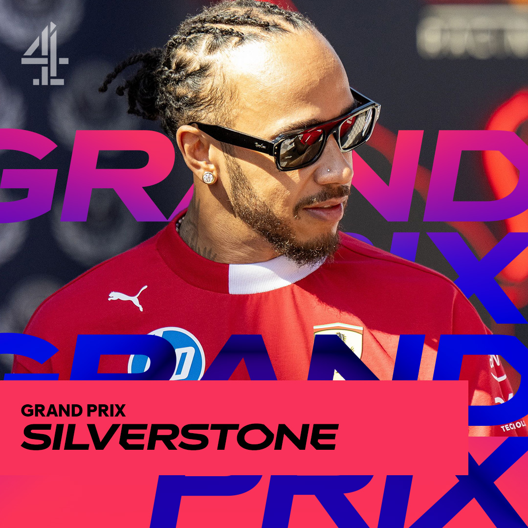C4Sport's tweet image. Who will be the best of the Brits? 🇬🇧

Or will it be home heartache for the favourites? 💔

Watch every turn, scrap, and salty radio message from Silverstone live and free on @Channel4 📺

#C4F1 | #F1 | #BritishGP | #SilverstoneGP