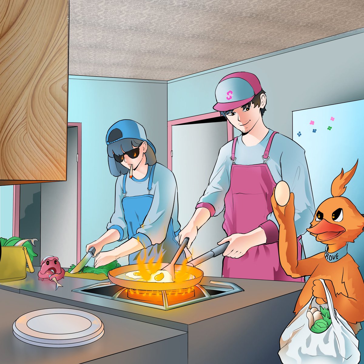 They are cooking🔥 just one word: "EGG"

<a href="/0xCRASHOUT/">crashout</a> <a href="/nair_advaith/">Advaith</a> 
<a href="/SuccinctLabs/">Succinct</a>