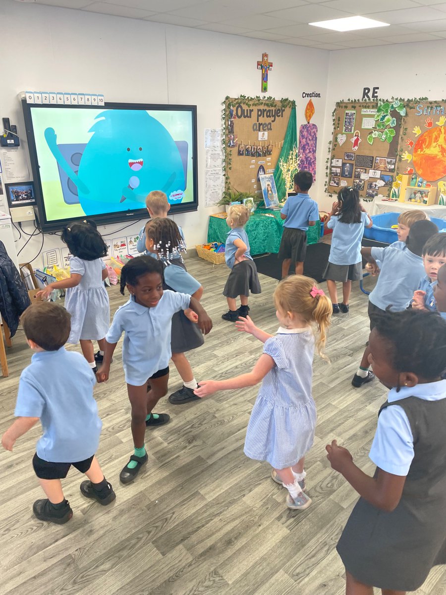 Nursery: Freeze dance!! Let’s get those bodies moving, those ears stimulated and those brains actively learning. Super job Nursery.