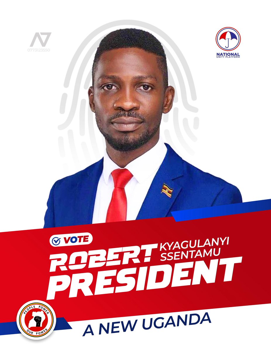 Nelson O. Ochan (@nelson_ochan) on Twitter photo How can I reach President <a href="/HEBobiwine/">BOBI WINE</a> with this Official Campaign poster idea, Somebody Help me please.
<a href="/NUP_Ug/">National Unity Platform</a> <a href="/NupInstitutionz/">NUP INSTITUTIONS</a> How can I reach President <a href="/HEBobiwine/">BOBI WINE</a> with this Official Campaign poster idea, Somebody Help me please.
<a href="/NUP_Ug/">National Unity Platform</a> <a href="/NupInstitutionz/">NUP INSTITUTIONS</a>