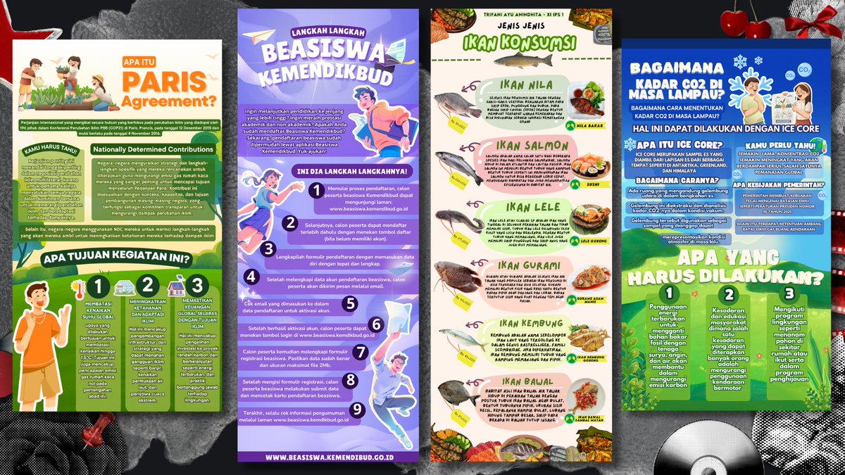 Aku open berbagai joki nih ;
▪️Rangkuman : 5k per lembar
▪️PPT : 2k per slide
▪️Puisi : 2k per bait
▪️Cerpen 7k per lembar 
▪️Poster/infografis : 19k
▪️Joki lain : menyesuaikan
Semua free revisi
#zonauang #jokitugas
wa.me/6281217386401