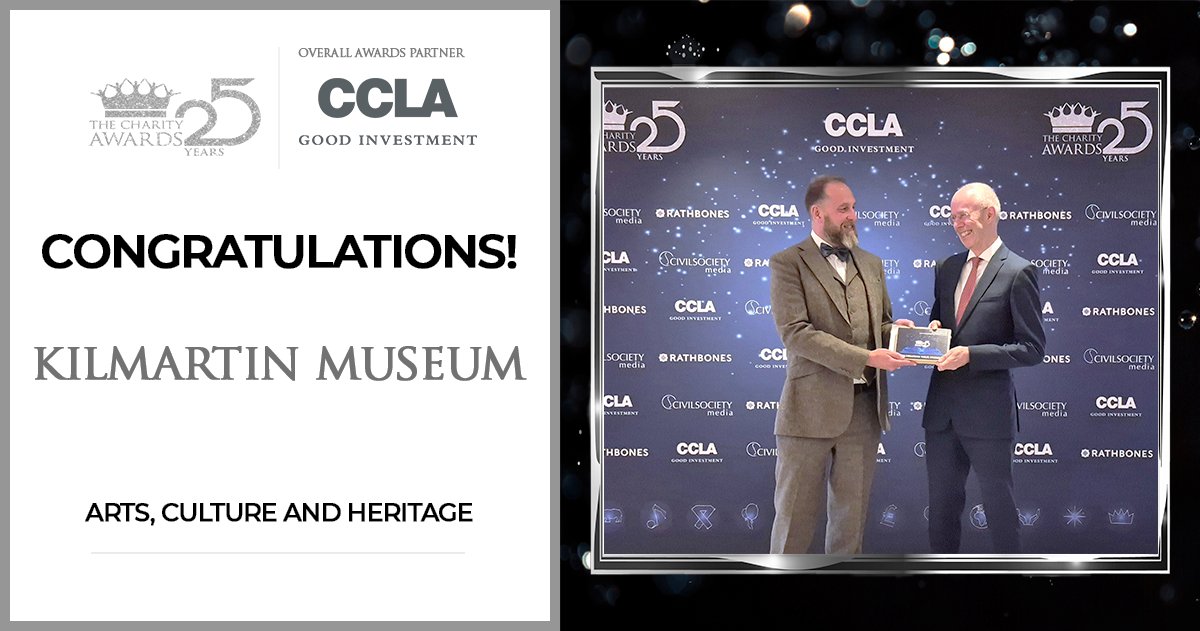 Charity_Awards's tweet image. Congratulations to @kilmartinmuseum for winning the 'Arts, Culture and Heritage' category!
See why it won: charityawards.co.uk/arts-culture-a…
#CharityAwards