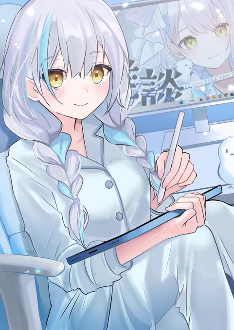 お絵描きましろん #ましろんアート