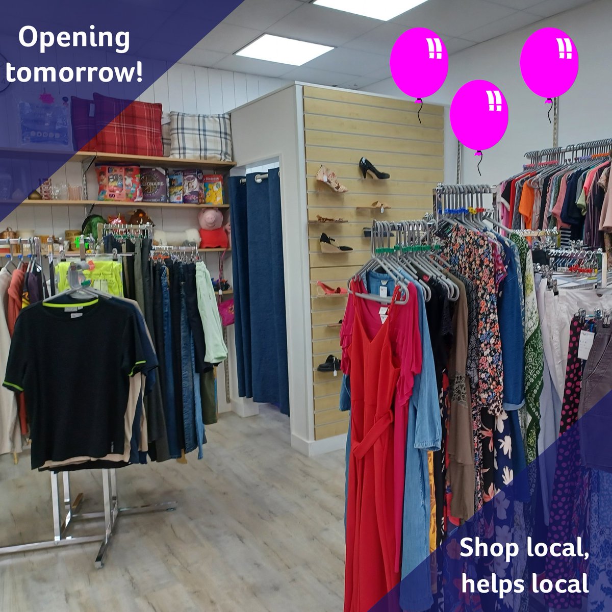 Age UK Northants (@ageuknorthants) on Twitter photo One day and counting until our new #shop #opens at 90 High Street, #Rushden NN10 0PQ. We will be opening our doors to our brand new shop at 10am! 🎉 Please pop along and take a look around, there will be lots of stock on display for you to purchase. <a href="/RushdenLakesSC/">Rushden Lakes 🌊</a> One day and counting until our new #shop #opens at 90 High Street, #Rushden NN10 0PQ. We will be opening our doors to our brand new shop at 10am! 🎉 Please pop along and take a look around, there will be lots of stock on display for you to purchase. <a href="/RushdenLakesSC/">Rushden Lakes 🌊</a>