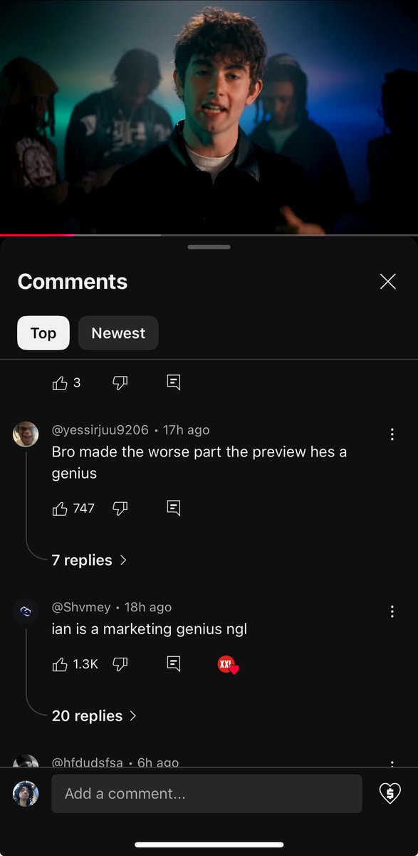 You know your freestyle is some stink when people have to sort to commending your marketing skills.