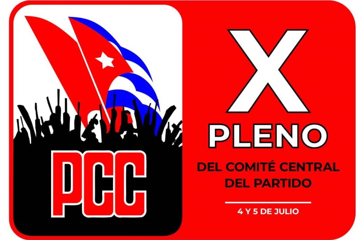 Alfonso Noya Martínez🇨🇺 (@alfonso_noya) on Twitter photo #UnidosXCuba: Hoy y mañana sesionará X Pleno del Comité Central del <a href="/PartidoPCC/">Partido Comunista de Cuba</a>.El cumplimiento del Programa de Gobierno para corregir distorsiones y reimpulsar la economía, y el plan para la estabilización del sistema electroenergético nacional, están entre los temas a debatir. #UnidosXCuba: Hoy y mañana sesionará X Pleno del Comité Central del <a href="/PartidoPCC/">Partido Comunista de Cuba</a>.El cumplimiento del Programa de Gobierno para corregir distorsiones y reimpulsar la economía, y el plan para la estabilización del sistema electroenergético nacional, están entre los temas a debatir.