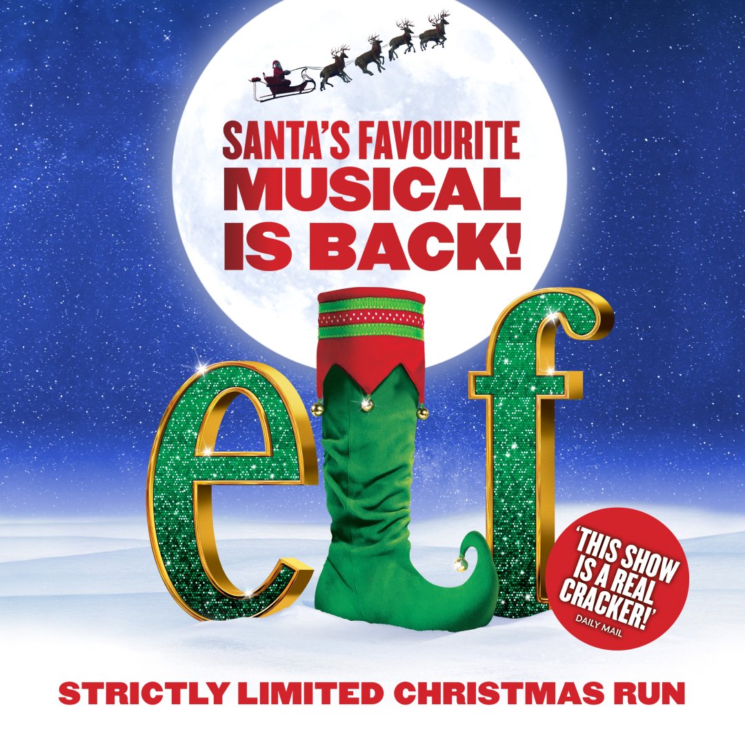 LSBO's tweet image. Elf The Musical is back!! 🎅 Returning to the West End this Christmas, the festive musical will run at the Aldwych Theatre for a strictly limited 10 week season from 28 October 2025 to 3 January 2026. 🎄

#london #theatre #westend #musical #elf #christmas #christmas2025 #festive