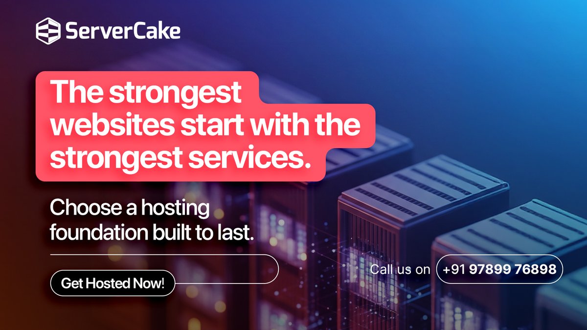 ServerCake India tweet media