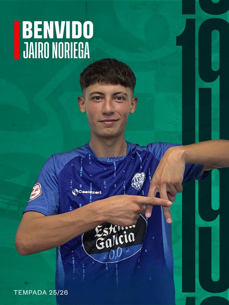 OFICIAL | Jairo Noriega xogará esta tempada no Racing

racingclubferrol.net/noticias/jairo…

#ctualidad #actualidade #RacingClubFerrol #SomosDeFerro <a href="/Jaironoriega_10/">Jairo</a>